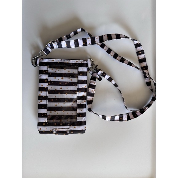 The Unbranded Brand Handbags - Phone Purse Crossbody for Women,Cellphone Crossbody with Shoulder Black & White